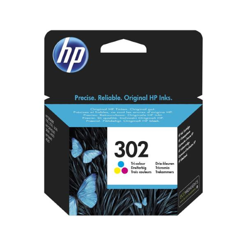 HP CART INK MULTICOLOR 302 PER DJ2130/1110 OJ3830/4650 ENVY4521 TS